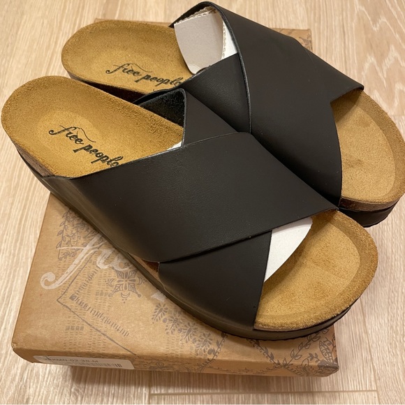 💫Free People Sidelines Flatform Sandals✨ Brand New✨ - Picture 5 of 14